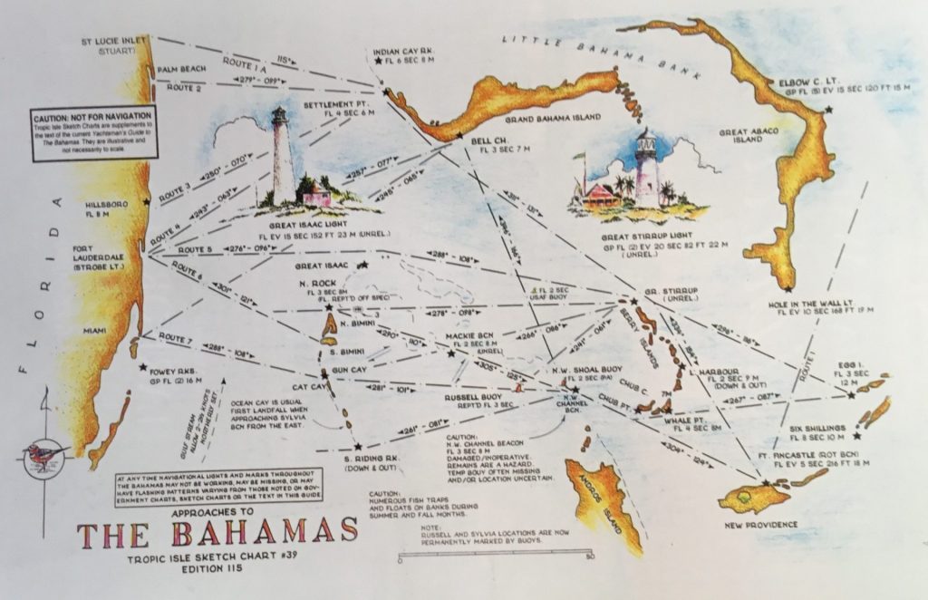 Bahamas map